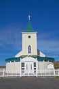 Church in Reykjahlid, Iceland Royalty Free Stock Photo