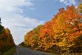 The Church Road in Autumn