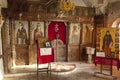 The church in rock at Basarbovo monastery, Bulgaria