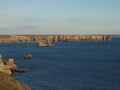 Church Rock and Stackpole head in Pembrokeshire