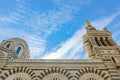 Church roof top with blue sky in france Royalty Free Stock Photo