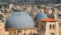 Church rooftop Jerusalem.