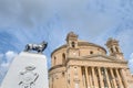 Church Rotunda of Mosta, Malta Royalty Free Stock Photo