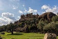 Church ruin in bafa lake