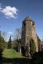 Church ruins of Avesi in Szigliget Royalty Free Stock Photo