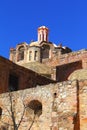 Church in ruins in zacatecas, mexico V Royalty Free Stock Photo