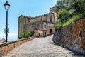 Church S. Nicola of the village of Savoca, Sicily Royalty Free Stock Photo