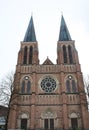 Church of the Sacred Heart. Bregenz. Royalty Free Stock Photo