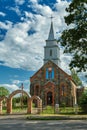 Church of sacred heart of Jesus in Ilya, Minsk region, Belarus Royalty Free Stock Photo