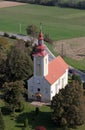 Church of the Sacred Heart of Jesus and Saint Ladislaus in Mali Raven, Croatia