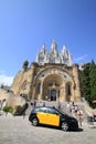 Church of the Sacred Heart of Jesus (The Temple Expiatori del Sagrat Cor) on Tibidabo in Barcelona