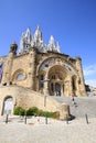 Church of the Sacred Heart of Jesus The Temple Expiatori del Sagrat Cor on Tibidabo in Barcelona Royalty Free Stock Photo