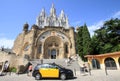 Church of the Sacred Heart of Jesus The Temple Expiatori del Sagrat Cor on Tibidabo in Barcelona Royalty Free Stock Photo