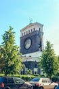 The Church of the Sacred Heart of the Lord in Prague, Czech republic Royalty Free Stock Photo