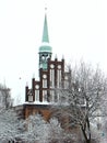 The church of sain Peter and Pawel in Szczecin Royalty Free Stock Photo