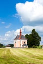 church of Saint Ann, Pusta Kamenice, Czech Republic Royalty Free Stock Photo