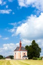 church of Saint Ann, Pusta Kamenice, Czech Republic Royalty Free Stock Photo