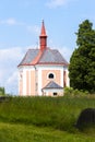 church of Saint Ann, Pusta Kamenice, Czech Republic Royalty Free Stock Photo
