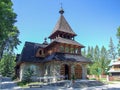 Church of Saint Anthony in Zakopane in Poland. Royalty Free Stock Photo