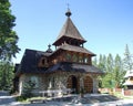 Church of Saint Anthony in Zakopane in Poland. Royalty Free Stock Photo