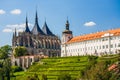 Church of Saint Barbara in Kutna Hora, Czech Republic. UNESCO