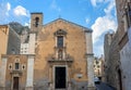Church of Saint Catherine of Alexandria in Taormina, Sicily, It Royalty Free Stock Photo