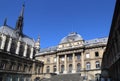 Saint-Chapelle and Court of Justice in Paris, France