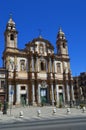 The Church of Saint Dominic Palermo Sicily Italy Royalty Free Stock Photo