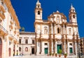 Church of Saint Dominic in Palermo, Italy Royalty Free Stock Photo