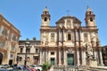 Church of Saint Dominic in Palermo Italy is the second in importance only to the Cathedral and is located in the Saint Dominic Royalty Free Stock Photo