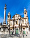 The Church of Saint Dominic in Palermo, Italy Royalty Free Stock Photo