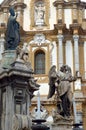 The Church of Saint Dominic Palermo Sicily Italy Royalty Free Stock Photo