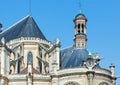 The Church of Saint Eustace, Paris. Royalty Free Stock Photo