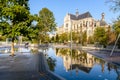 Church of Saint-Eustache in Les Halles district in Paris, France Royalty Free Stock Photo