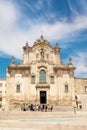 Church of saint Francis of Assisi in Matera Italy Royalty Free Stock Photo