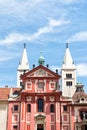 Church or saint george basilica in Prague, Czech Republic Royalty Free Stock Photo