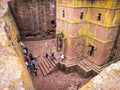 Church of Saint George, Lalibela, Ethiopia Royalty Free Stock Photo