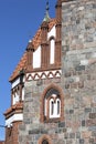 Church of Saint George, neo gothic building in the city center, Sopot, Poland Royalty Free Stock Photo