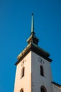 Church of Saint James or Kostel Svateho Jakuba in Brno, Czech Republic Royalty Free Stock Photo