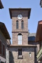 Church at Saint-Jean-Pied-de-Port in France Royalty Free Stock Photo