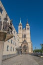 Church of Saint Jochannis Jochanniskirche in historical downtown of Magdeburg, Germany