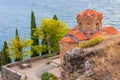 Church Saint John Kaneo, Ohrid, North Macedonia Royalty Free Stock Photo