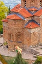 Church Saint John Kaneo, Ohrid, North Macedonia Royalty Free Stock Photo