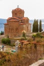 Church Saint John Kaneo, Ohrid, North Macedonia Royalty Free Stock Photo