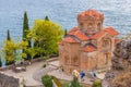 Church Saint John Kaneo, Ohrid, North Macedonia Royalty Free Stock Photo