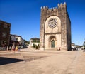 The Church San Nicolas de Portomarin Royalty Free Stock Photo