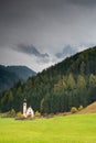 Church of Saint John, Ranui, Chiesetta di san giovanni in Ranui Runes Italy. Royalty Free Stock Photo