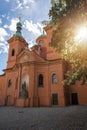 Church of Saint Lawrence at Petrin Hill - Prague, Czech Republic Royalty Free Stock Photo