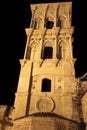 The Church of Saint Lazarus, a late-9th century church in Larnaca at night, Cyprus Royalty Free Stock Photo