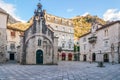Church of Saint Luke and the square in Kotor